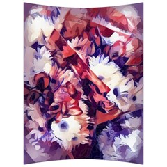 Flowers Bouquets Vintage Pop Art Back Support Cushion