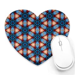 Pattern Tile Background Seamless Heart Mousepads by Pakrebo