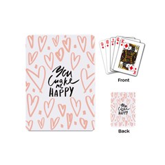 You Mak Me Happy Playing Cards (mini)