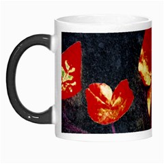 Grunge Floral Collage Design Morph Mugs