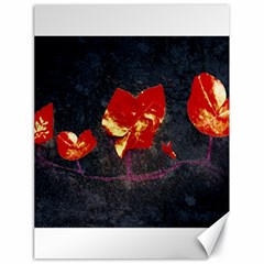 Grunge Floral Collage Design Canvas 18  X 24  by dflcprintsclothing