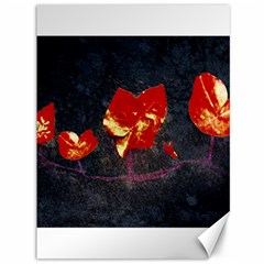 Grunge Floral Collage Design Canvas 36  X 48  by dflcprintsclothing