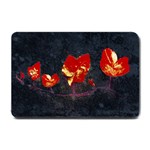 Grunge Floral Collage Design Small Doormat  24 x16  Door Mat