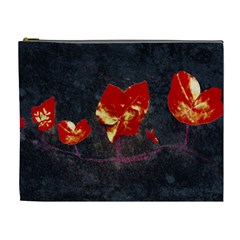 Grunge Floral Collage Design Cosmetic Bag (xl) by dflcprintsclothing