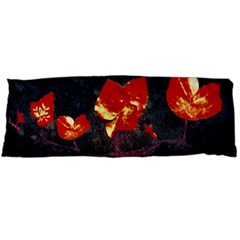 Grunge Floral Collage Design Body Pillow Case (dakimakura) by dflcprintsclothing