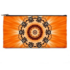 Abstract Kaleidoscope Colorful Pencil Cases by Pakrebo