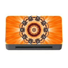 Abstract Kaleidoscope Colorful Memory Card Reader With Cf by Pakrebo