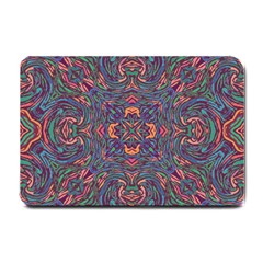 Tile Repeating Colors Texture Small Doormat 