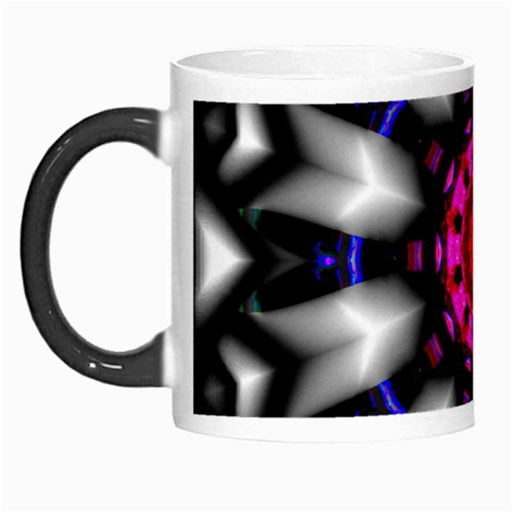 Kaleidoscope Round Metal Morph Mugs