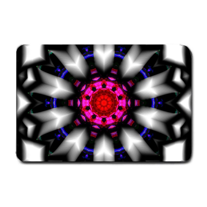 Kaleidoscope Round Metal Small Doormat 