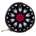 Kaleidoscope Round Metal Mini Makeup Bag Back