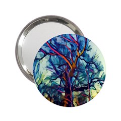 Tree Colorful Nature Landscape 2 25  Handbag Mirrors by Pakrebo