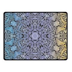 Tile Design Art Mosaic Pattern Double Sided Fleece Blanket (small)  by Pakrebo