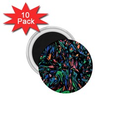 Tree Forest Abstract Forrest 1 75  Magnets (10 Pack)  by Pakrebo