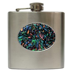 Tree Forest Abstract Forrest Hip Flask (6 Oz) by Pakrebo