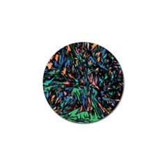 Tree Forest Abstract Forrest Golf Ball Marker by Pakrebo