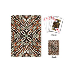 Arabic Backdrop Background Cloth Playing Cards (mini)