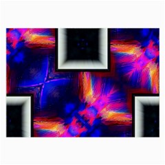 Box Abstract Frame Square Large Glasses Cloth by Pakrebo