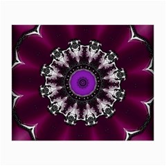 Kaleidoscope Round Circle Geometry Small Glasses Cloth by Pakrebo