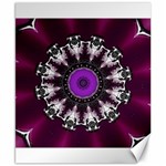 Kaleidoscope Round Circle Geometry Canvas 8  x 10  8.15 x9.66  Canvas - 1