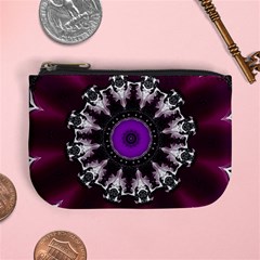 Kaleidoscope Round Circle Geometry Mini Coin Purse by Pakrebo