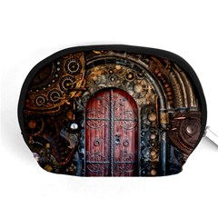 Steampunk Gears Pipes Brass Door Accessory Pouch (medium) by Pakrebo