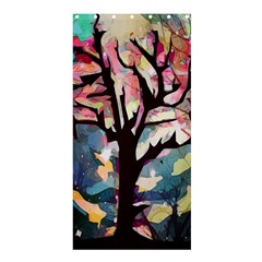 Tree Moon Night Sky Landscape Shower Curtain 36  X 72  (stall) 