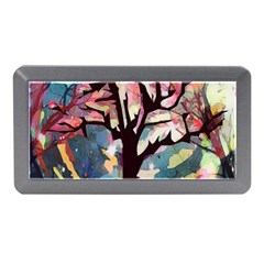 Tree Moon Night Sky Landscape Memory Card Reader (mini) by Pakrebo