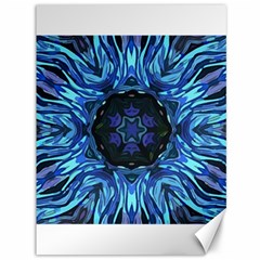 Background Blue Flower Canvas 36  X 48  by Pakrebo