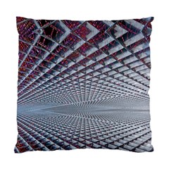 Metal Sci Fi Fantasy Background Standard Cushion Case (one Side) by Pakrebo