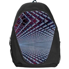 Metal Sci Fi Fantasy Background Backpack Bag by Pakrebo