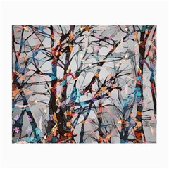 Forest Abstract Artwork Colorful Small Glasses Cloth by Pakrebo