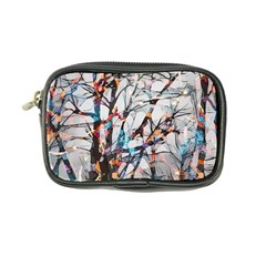 Forest Abstract Artwork Colorful Coin Purse by Pakrebo