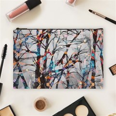 Forest Abstract Artwork Colorful Cosmetic Bag (large) by Pakrebo