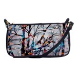 Forest Abstract Artwork Colorful Shoulder Clutch Bag Front