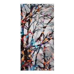 Forest Abstract Artwork Colorful Shower Curtain 36  X 72  (stall) 