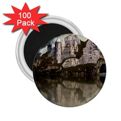 Sea Fortress Lake Reflection Sky 2 25  Magnets (100 Pack)  by Pakrebo