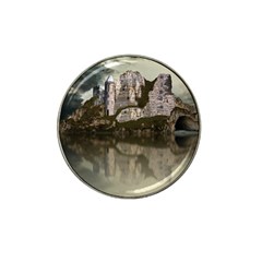 Sea Fortress Lake Reflection Sky Hat Clip Ball Marker by Pakrebo