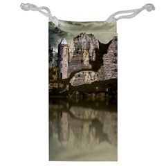 Sea Fortress Lake Reflection Sky Jewelry Bag by Pakrebo