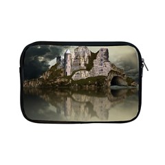 Sea Fortress Lake Reflection Sky Apple Ipad Mini Zipper Cases by Pakrebo