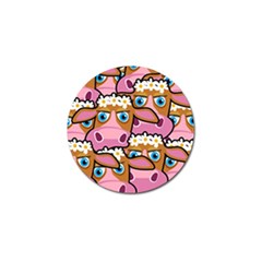 PINK COWS Golf Ball Marker (4 pack)