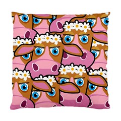 PINK COWS Standard Cushion Case (One Side)