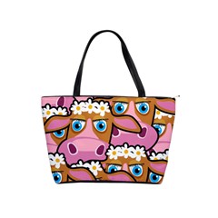 PINK COWS Classic Shoulder Handbag