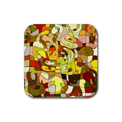 Ml 98 Rubber Coaster (square)  by ArtworkByPatrick