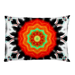 Abstract Kaleidoscope Colored Pillow Case (two Sides) by Pakrebo