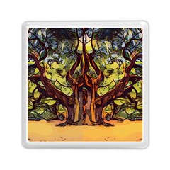 Tree Monster Maestro Landscape Memory Card Reader (square) by Pakrebo