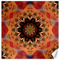 Abstract Kaleidoscope Design Canvas 16  X 16  by Pakrebo