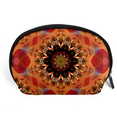 Abstract Kaleidoscope Design Accessory Pouch (large) by Pakrebo