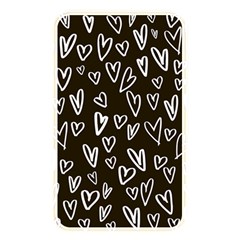 White Hearts - Black Background Memory Card Reader (rectangular) by alllovelyideas