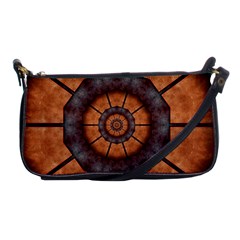 Abstract Kaleidoscope Texture Shoulder Clutch Bag by Pakrebo